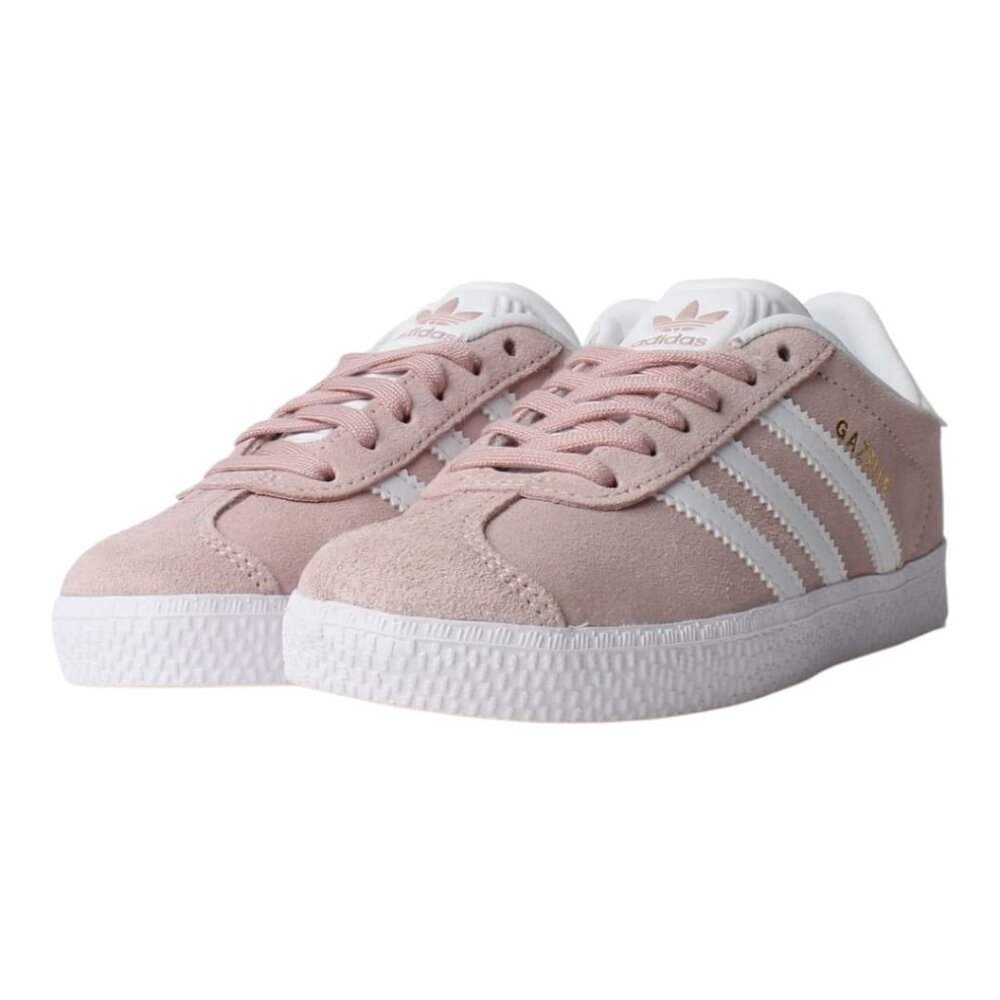 NWT Adidas Gazelle C Pink Suede Sneakers – Size 13K Kids